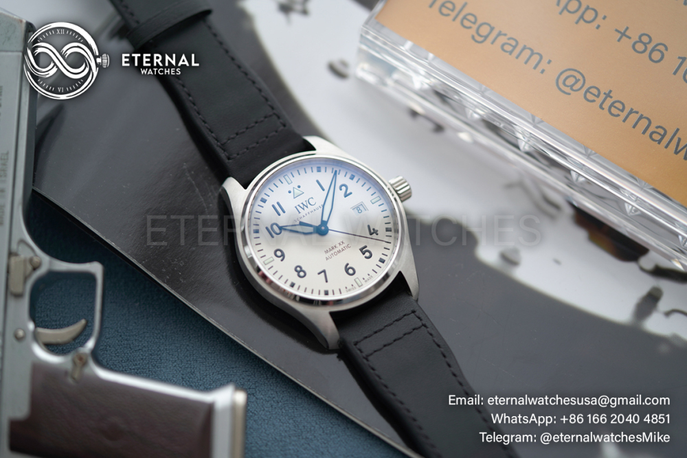 IWC - Pilots Watch Mark XX 40mm SS/LE White Dial V7F A2892