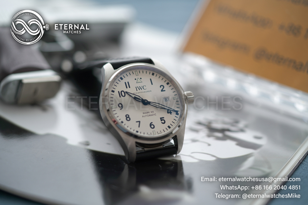 IWC - Pilots Watch Mark XX 40mm SS/LE White Dial V7F A2892
