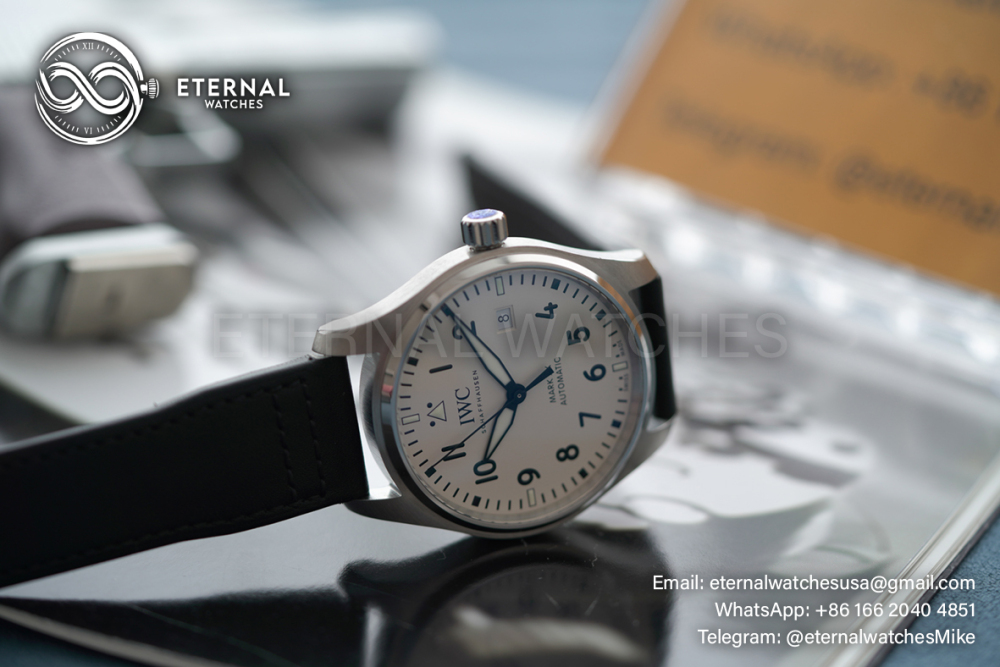 IWC - Pilots Watch Mark XX 40mm SS/LE White Dial V7F A2892