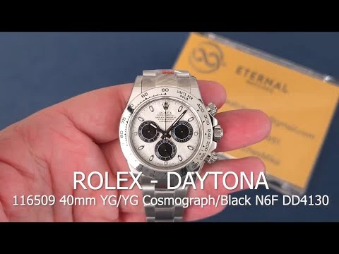 Rolex - Daytona Cosmograph 116509 40mm SS/SS Meteorite/Black N6F DD4130