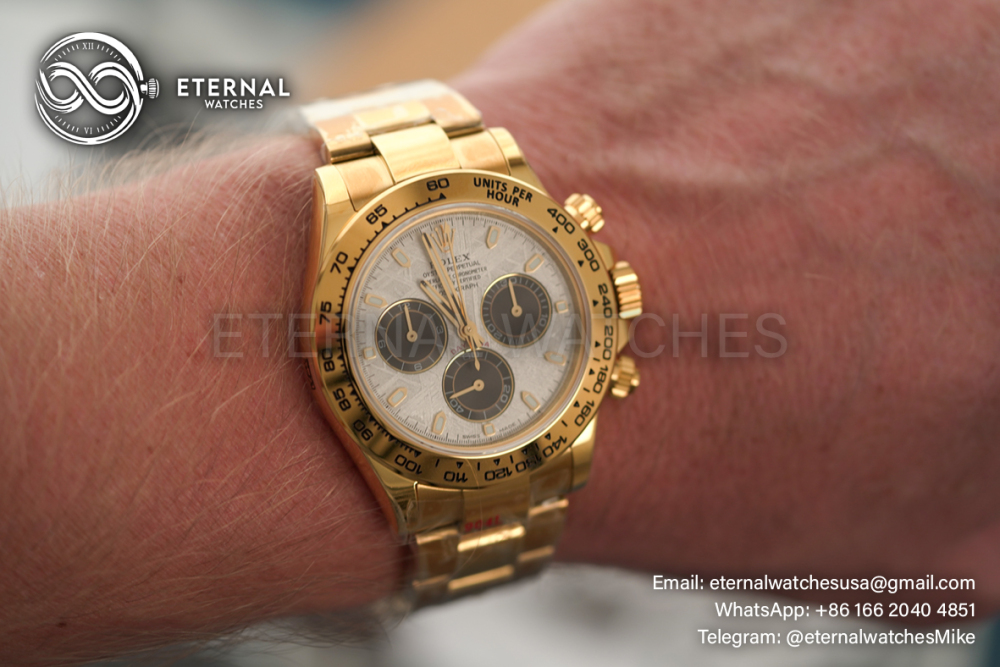 Rolex - Daytona Cosmograph 116508 40mm YG/YG Meteorite/Black N6F DD4130