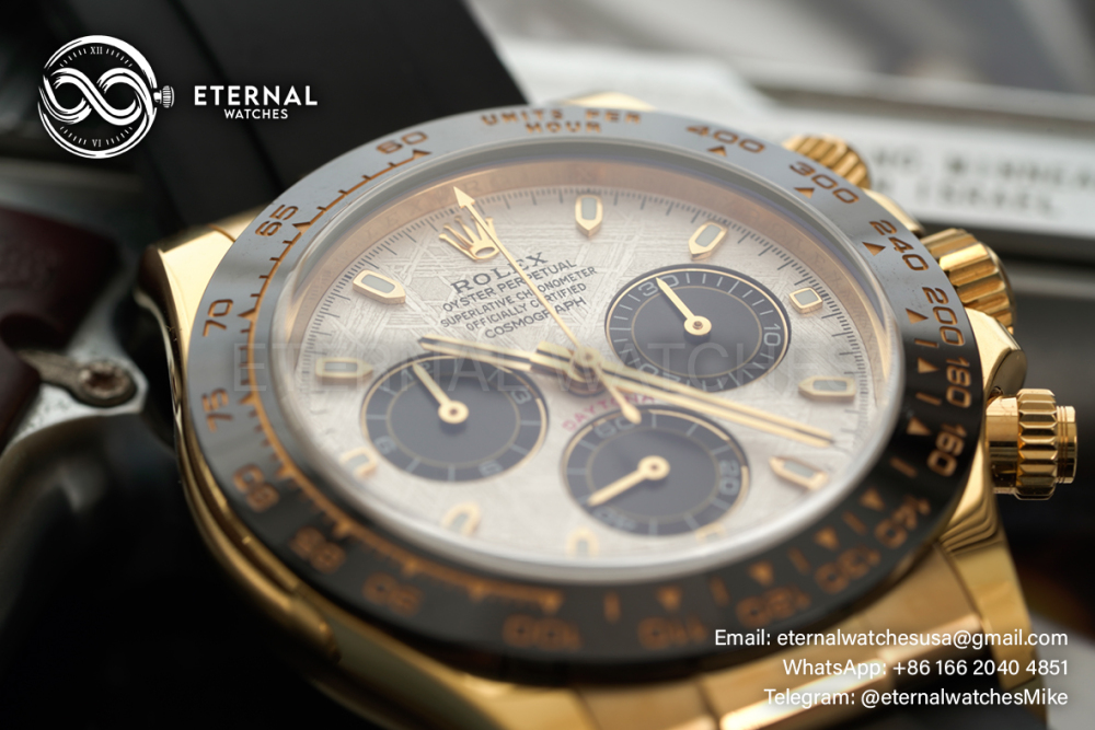 Rolex - Daytona Cosmograph 116518 40mm YG/RU Meteorite/Black N6F DD4130