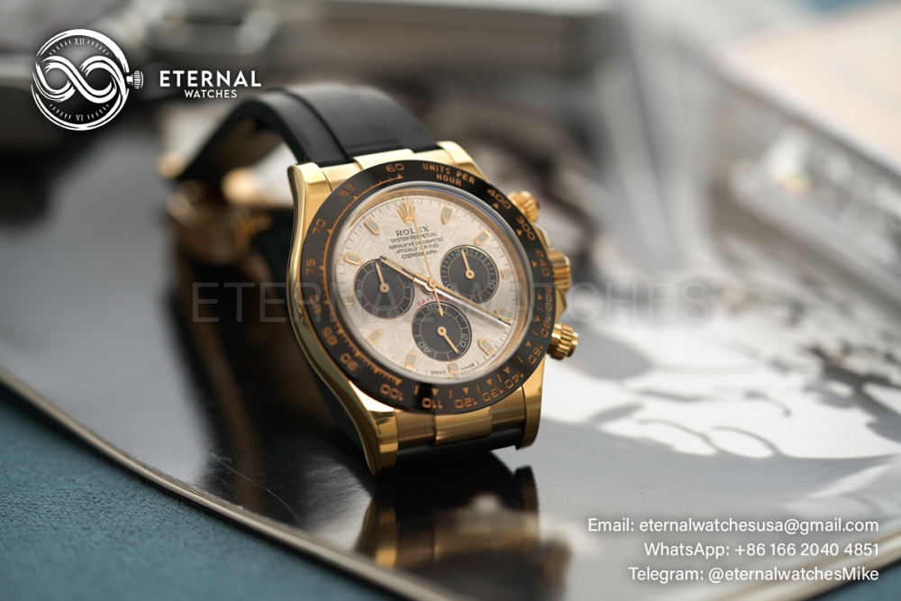 Rolex - Daytona Cosmograph 116518 40mm YG/RU Meteorite/Black N6F DD4130