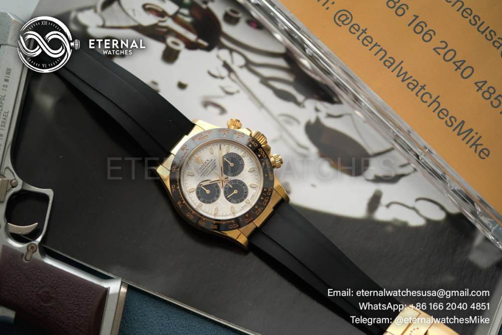 Rolex - Daytona Cosmograph 116518 40mm YG/RU Meteorite/Black N6F DD4130