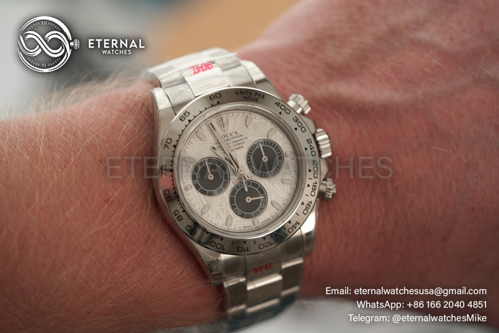 Rolex - Daytona Cosmograph 116509 40mm SS/SS Meteorite/Black N6F DD4130