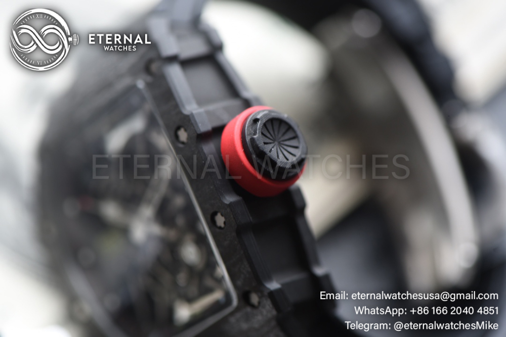 Richard Mille - RM35-02 Rafale Nadal Carbon/RU Black/Black Sonic V2 Clone RMUL2