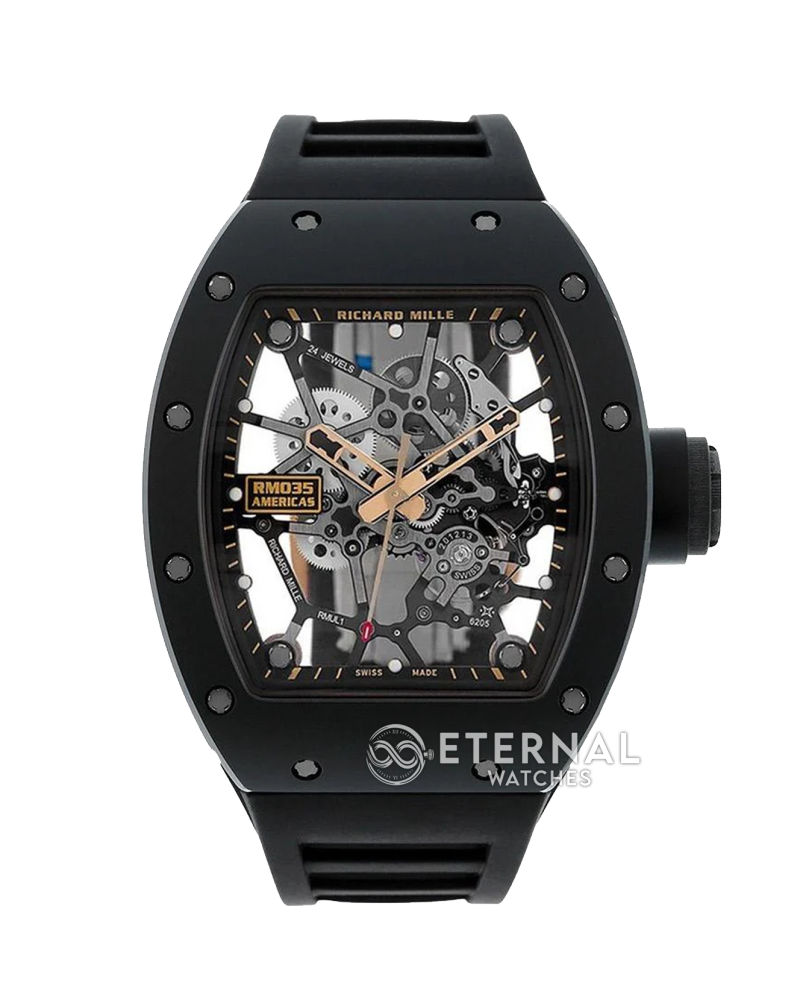 Richard Mille - RM035-02 Toro Americas Black RG/RU Skeleton Dial Sonic RMAL1