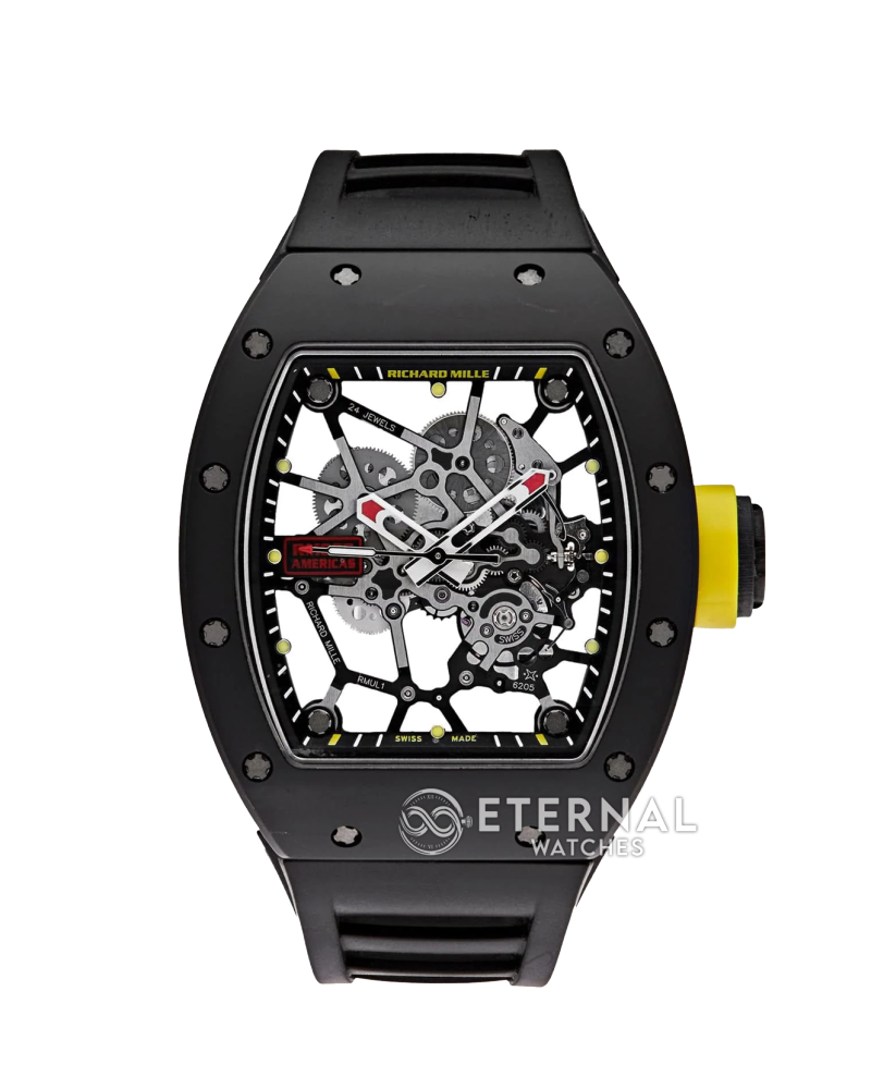 Richard Mille - RM035-02 Toro Americas Black Ceramic/RU Skeleton Dial Sonic RMAL1