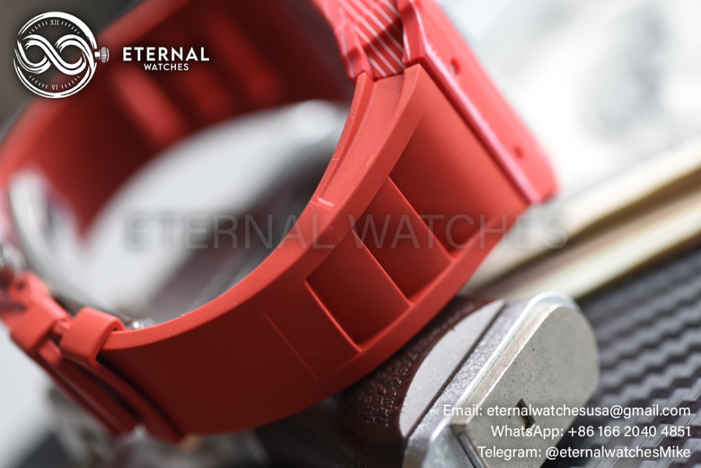 Richard Mille - RM35-02 Rafale Nadal Carbon/RU Red/Red Sonic V2 Clone RMUL2