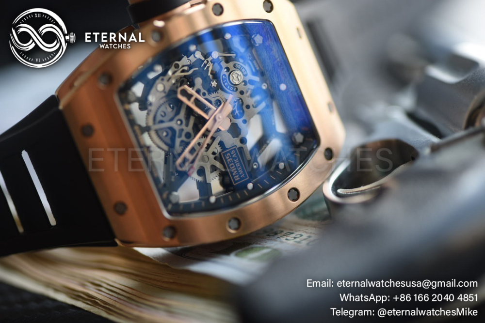Richard Mille - RM035-02 Toro Americas RG/RU Skeleton Dial Sonic RMAL1