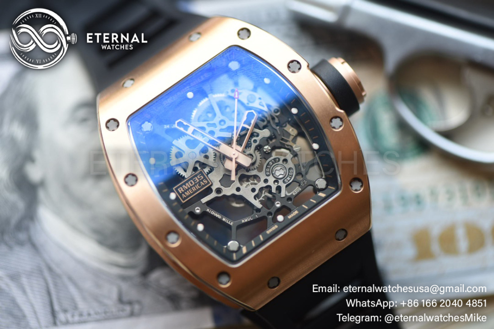 Richard Mille - RM035-02 Toro Americas RG/RU Skeleton Dial Sonic RMAL1