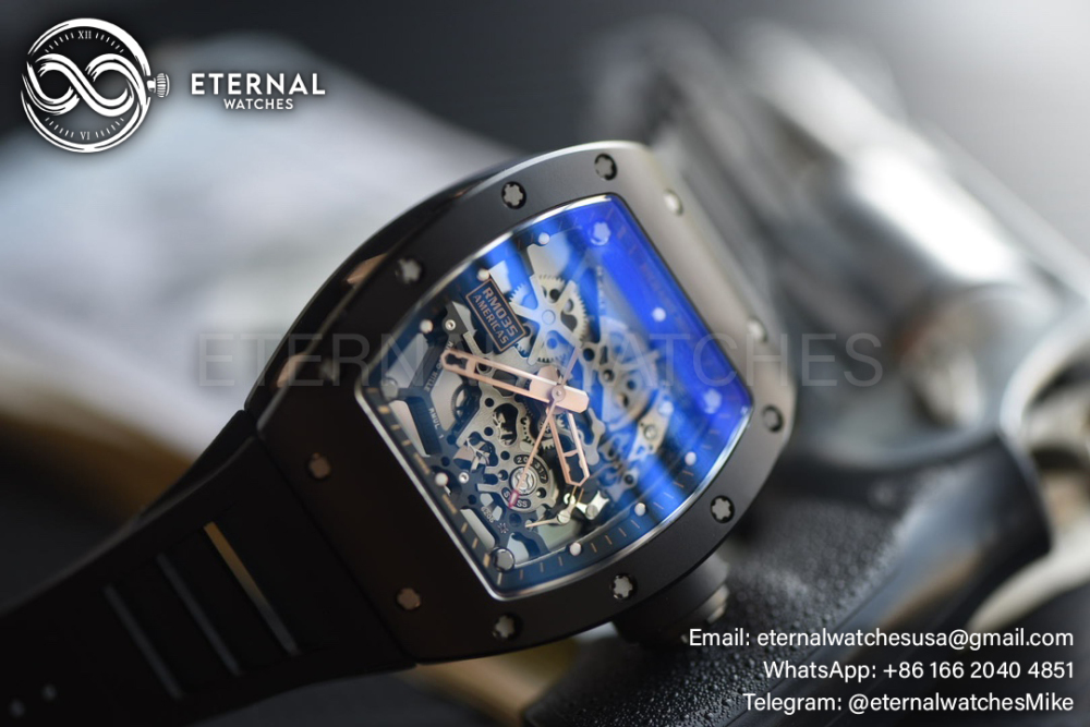 Richard Mille - RM035-02 Toro Americas Black RG/RU Skeleton Dial Sonic RMAL1
