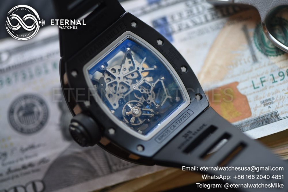 Richard Mille - RM035-02 Toro Americas Black RG/RU Skeleton Dial Sonic RMAL1