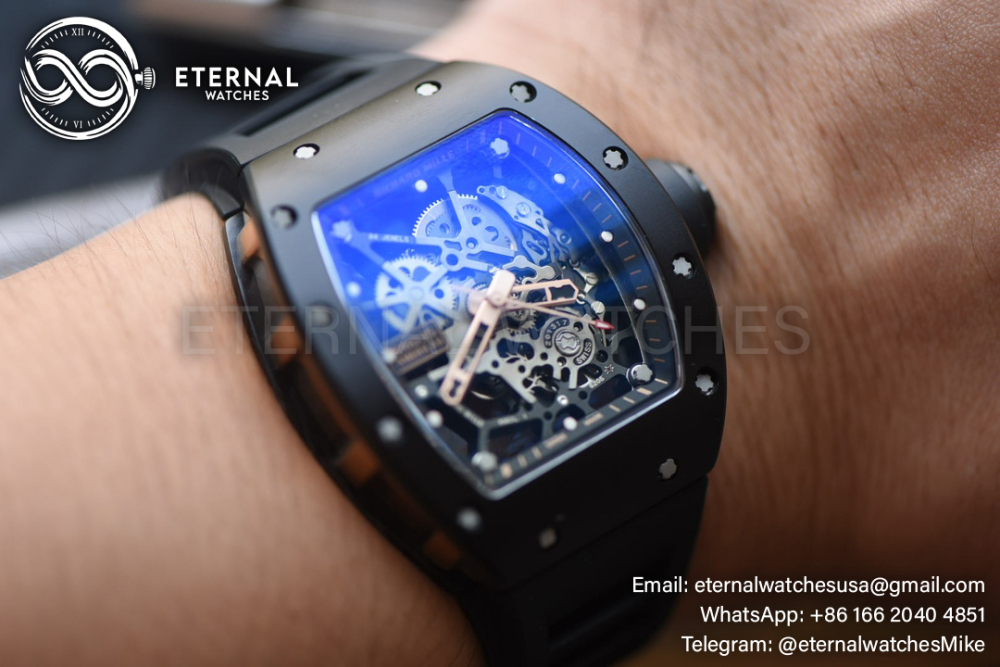 Richard Mille - RM035-02 Toro Americas Black RG/RU Skeleton Dial Sonic RMAL1