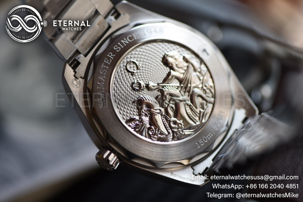 Omega - Seamaster Aqua Terra 150m 41mm SS/SS Dark Blue Dial VSF A8900 Super Clone