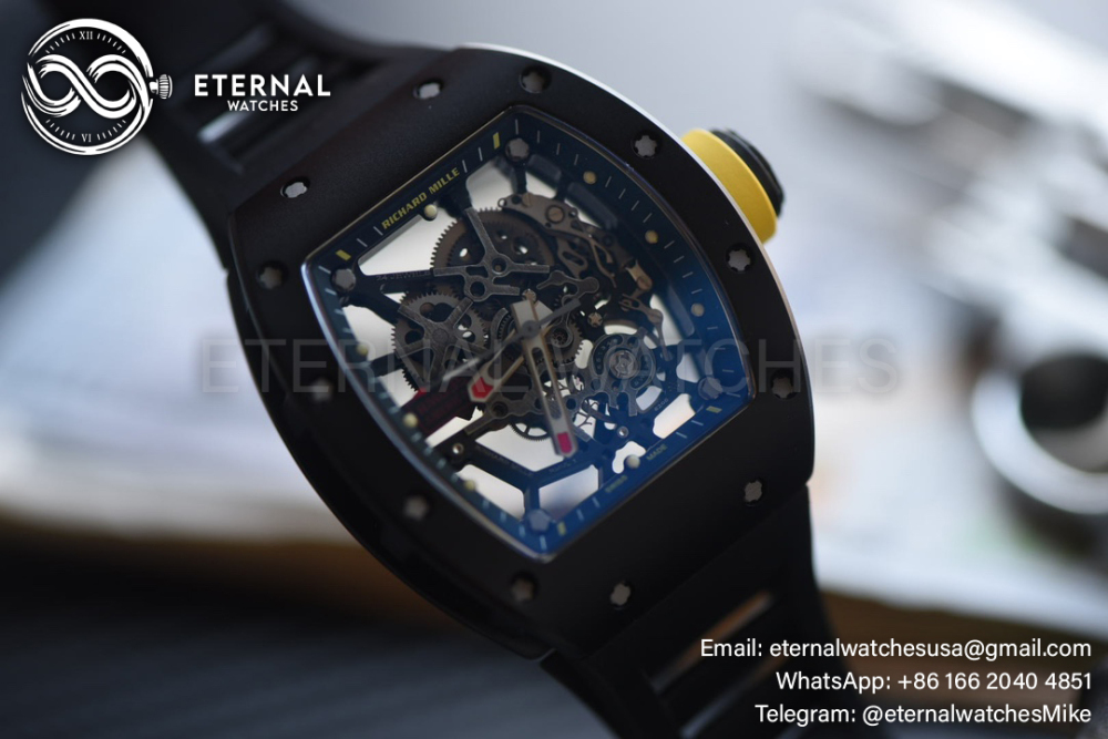 Richard Mille - RM035-02 Toro Americas Black Ceramic/RU Skeleton Dial Sonic RMAL1
