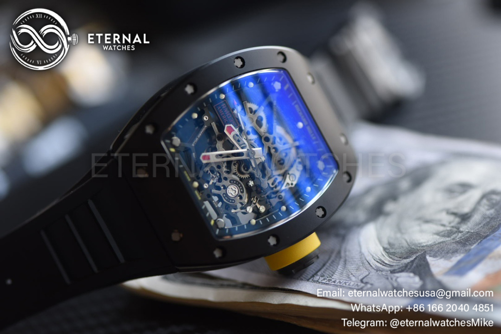 Richard Mille - RM035-02 Toro Americas Black Ceramic/RU Skeleton Dial Sonic RMAL1