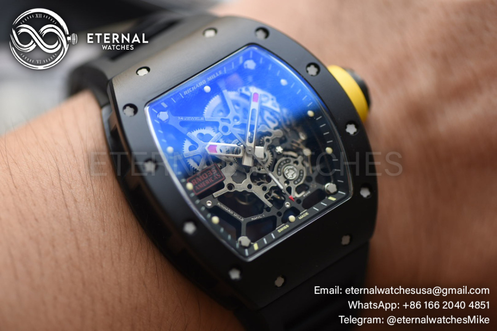 Richard Mille - RM035-02 Toro Americas Black Ceramic/RU Skeleton Dial Sonic RMAL1