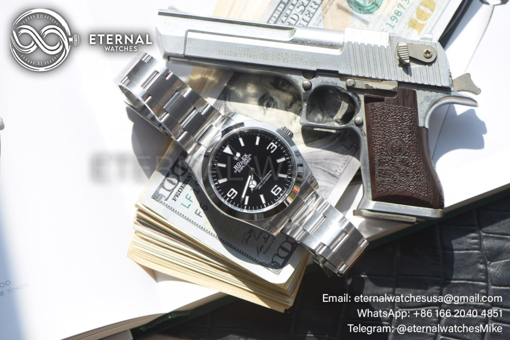 Rolex - Explorer I 224270 40mm SS/SS Black Dial VSF VS3230
