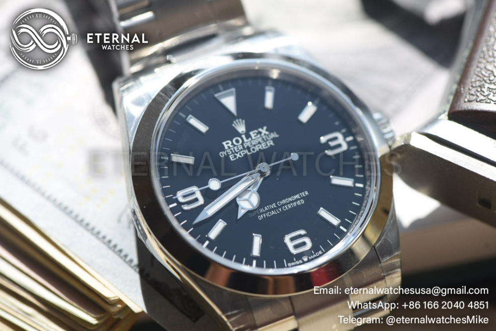 Rolex - Explorer I 224270 40mm SS/SS Black Dial VSF VS3230
