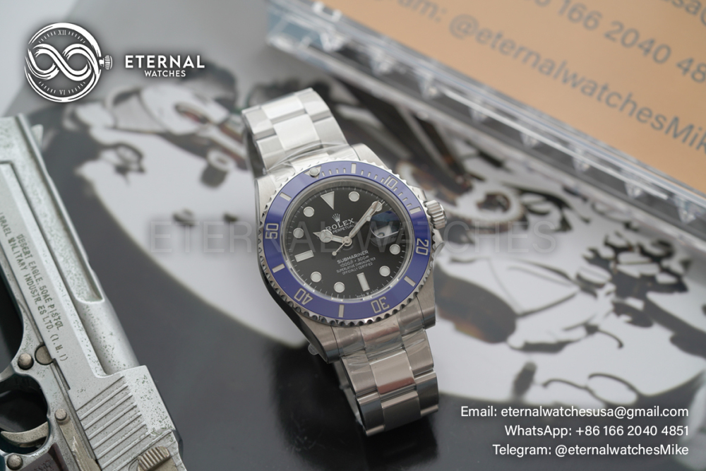 ROLEX - Submariner 126619LB 41MM 904L Black/Dot SS/SS VSF VS3235
