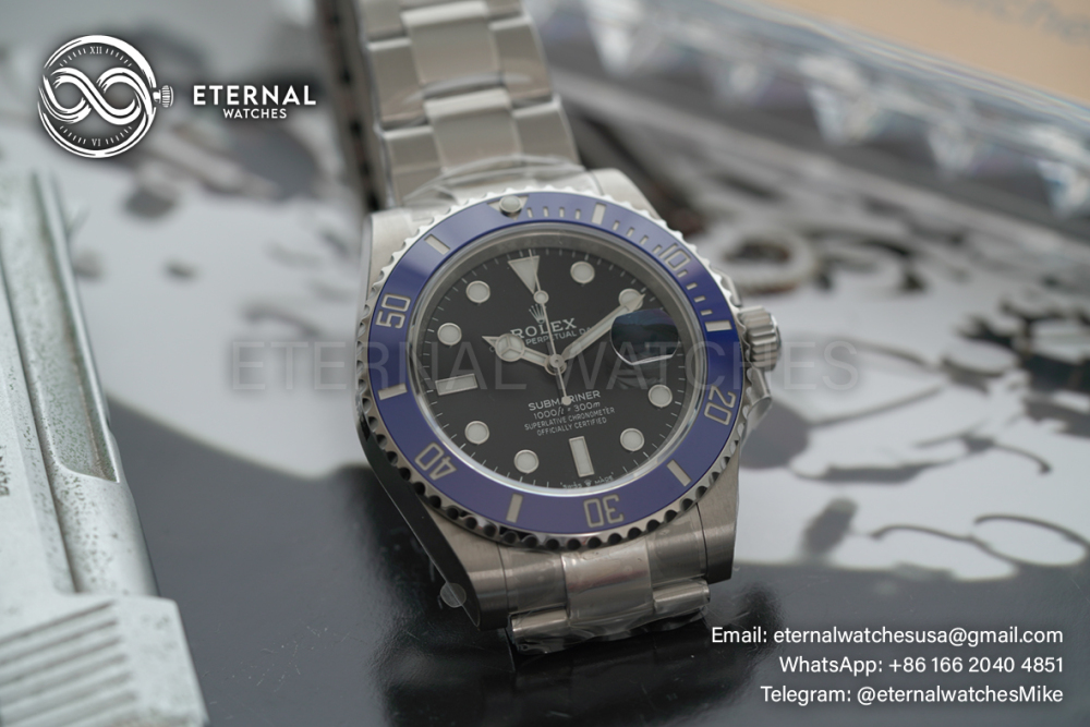 ROLEX - Submariner 126619LB 41MM 904L Black/Dot SS/SS VSF VS3235