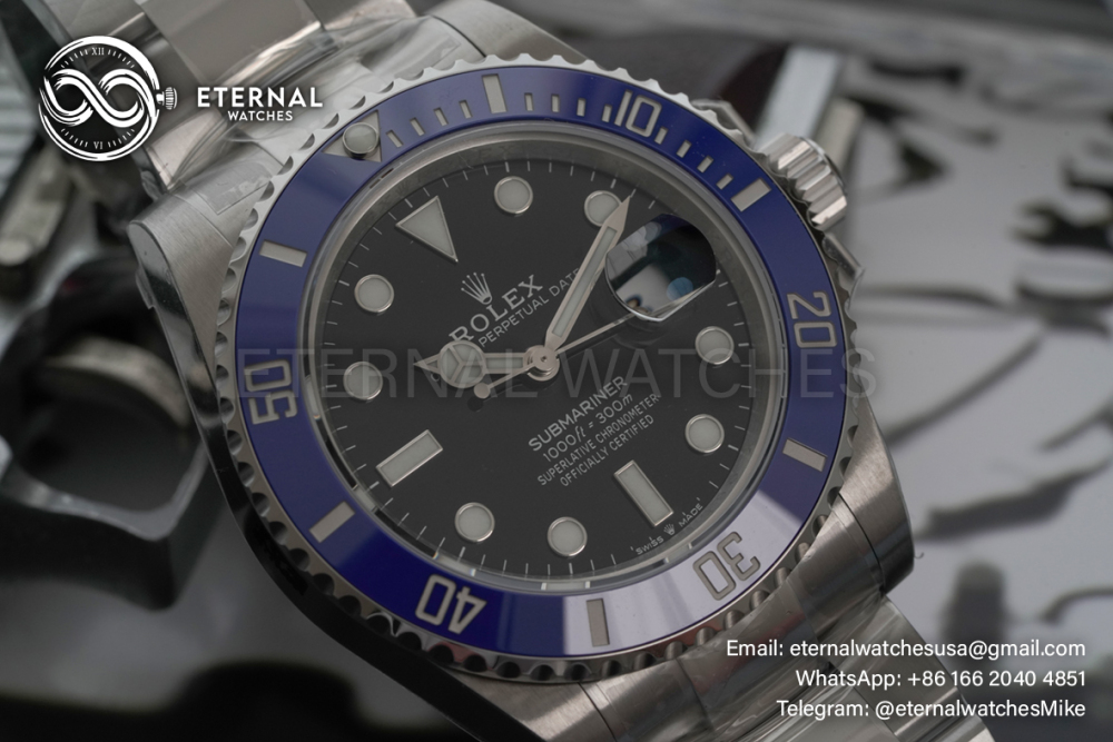 ROLEX - Submariner 126619LB 41MM 904L Black/Dot SS/SS VSF VS3235