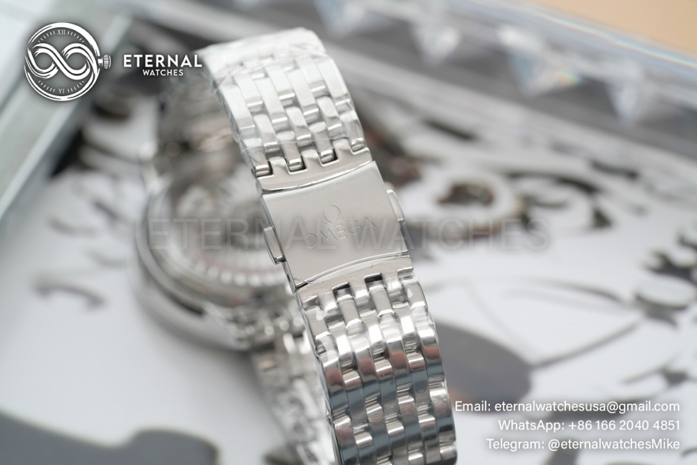 OMEGA - De Ville Prestige Ladies 34mm SS/SS White Mop Dial VSF A8800