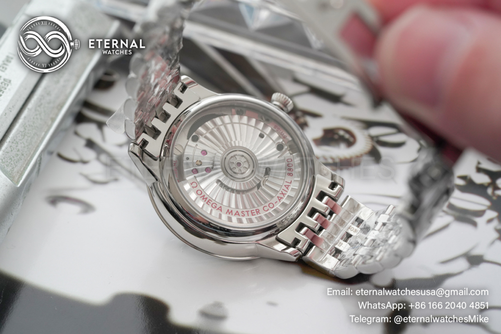 OMEGA - De Ville Prestige Ladies 34mm SS/SS White Mop Dial VSF A8800