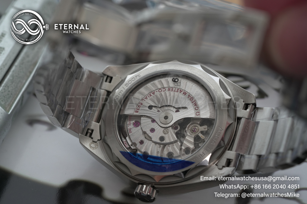 OMEGA - Seamaster Aqua Terra 150M 43mm World Timer SS/SS Blue Dial VSF A8938