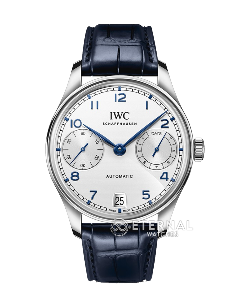 IWC - Portugieser 7 Days 2024 42mm SS/LE White/Blue APS A52010
