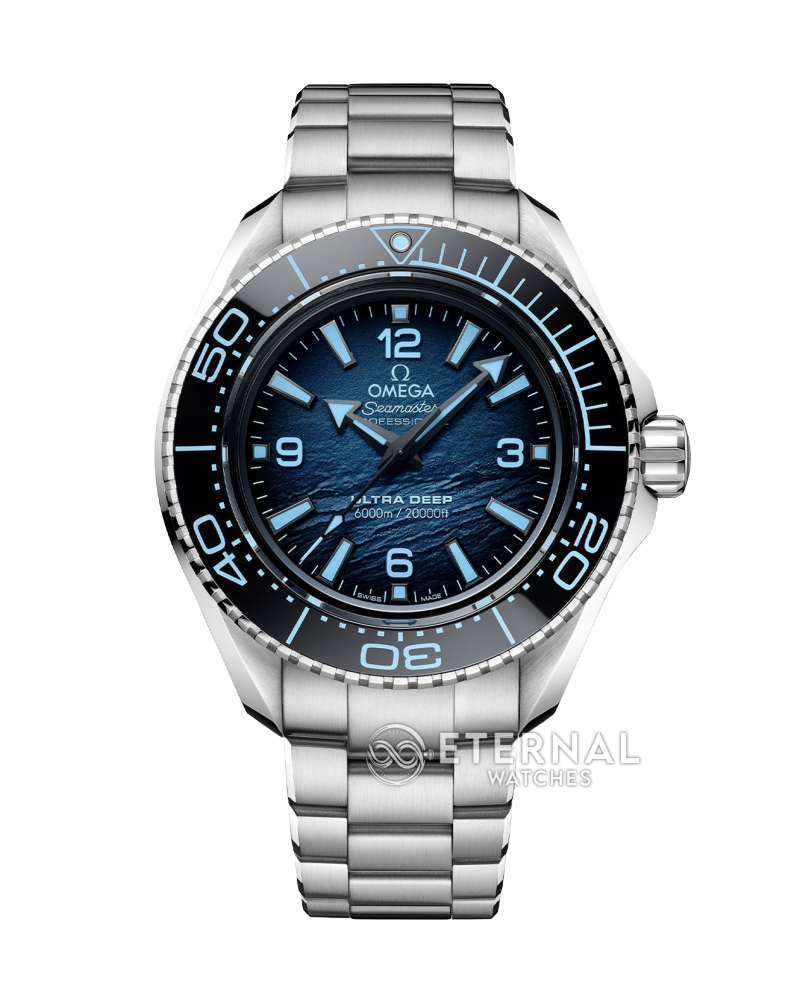 OMEGA - Seamaster Planet Ocean Ultra Deep 'Challenger' 45.5mm SS/SS Blue Dial VRF A8912
