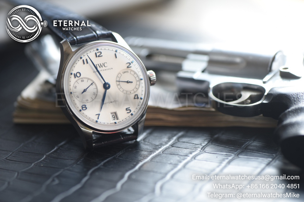IWC - Portugieser 7 Days 2024 42mm SS/LE White/Blue APS A52010