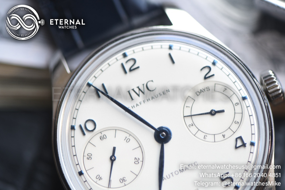 IWC - Portugieser 7 Days 2024 42mm SS/LE White/Blue APS A52010