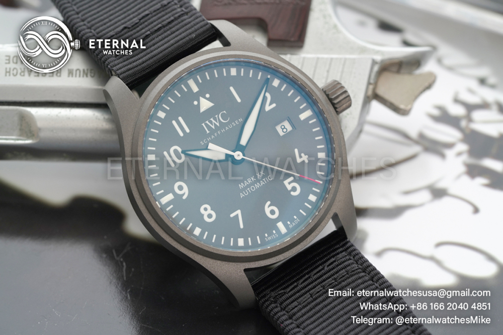 IWC - Pilots Watch Top Gun 41mm CER/NY Black Dial V7 A2892