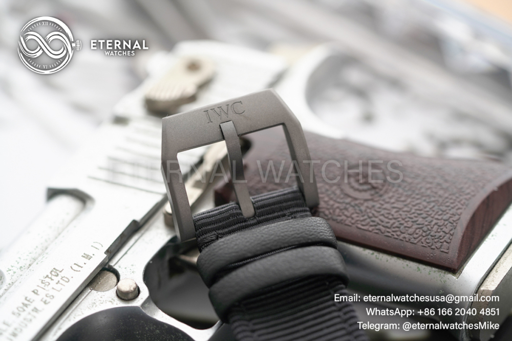 IWC - Pilots Watch Top Gun 41mm CER/NY Black Dial V7 A2892