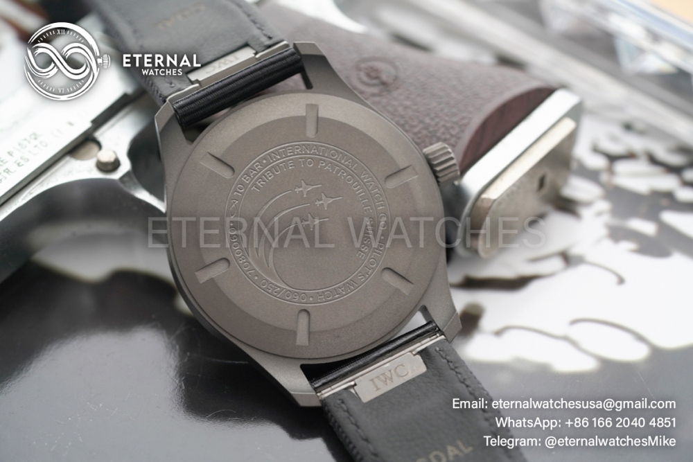 IWC - Pilots Watch Top Gun 41mm CER/NY Black Dial V7 A2892