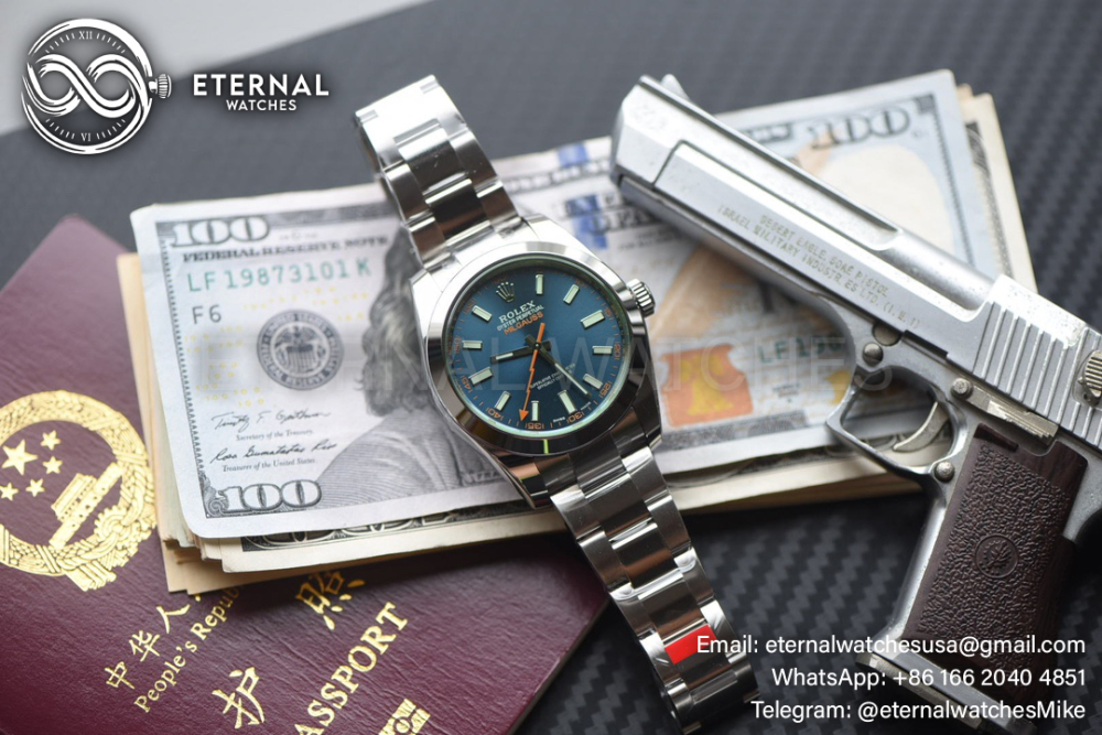 ROLEX - Milgauss 116400GV 40mm SS/SS Blue Dial VSF VS3131