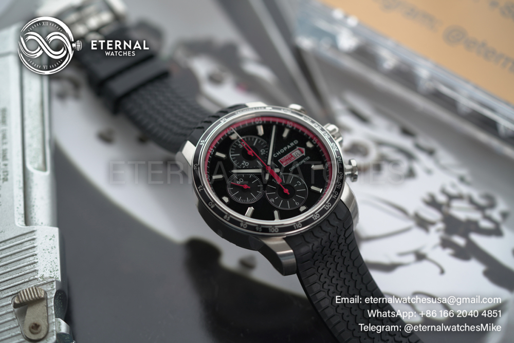 CHOPARD - Mille Miglia Race 44mm SS/RU Black Dial V7F A7750