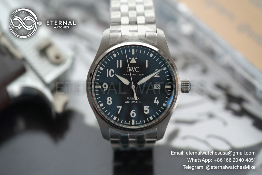 IWC - Pilot Mark XX 40mm SS/SS Black Dial V7F A2892