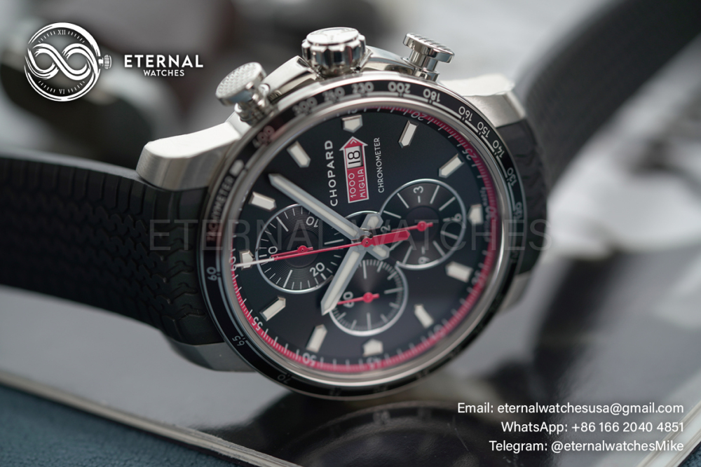 CHOPARD - Mille Miglia Race 44mm SS/RU Black Dial V7F A7750