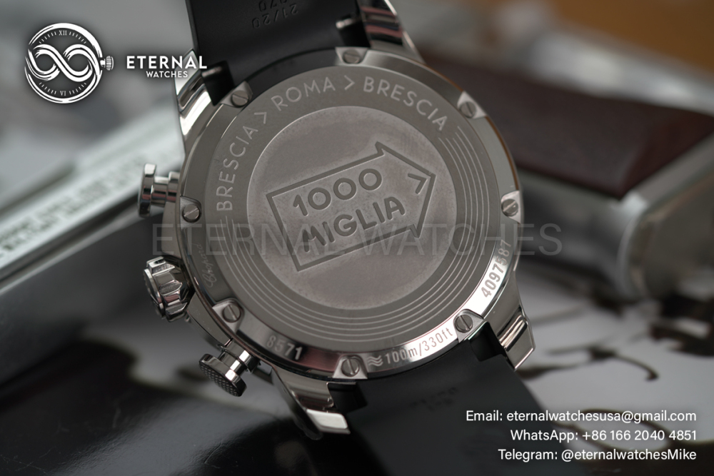 CHOPARD - Mille Miglia Race 44mm SS/RU Black Dial V7F A7750