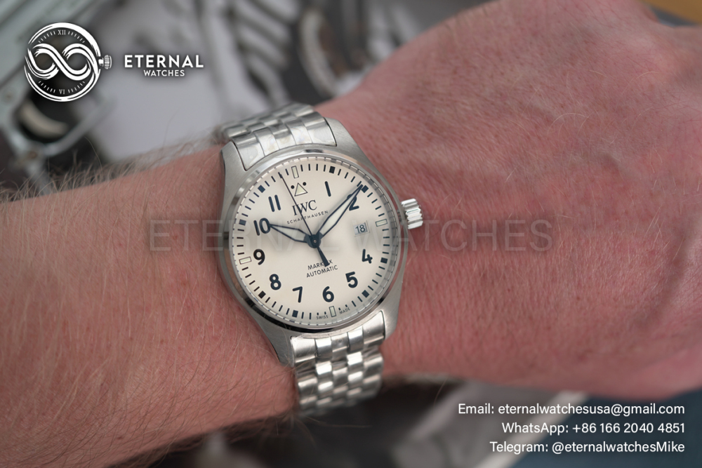 IWC - Pilots Watch Mark XX 40mm SS/SS White Dial V7F A2892