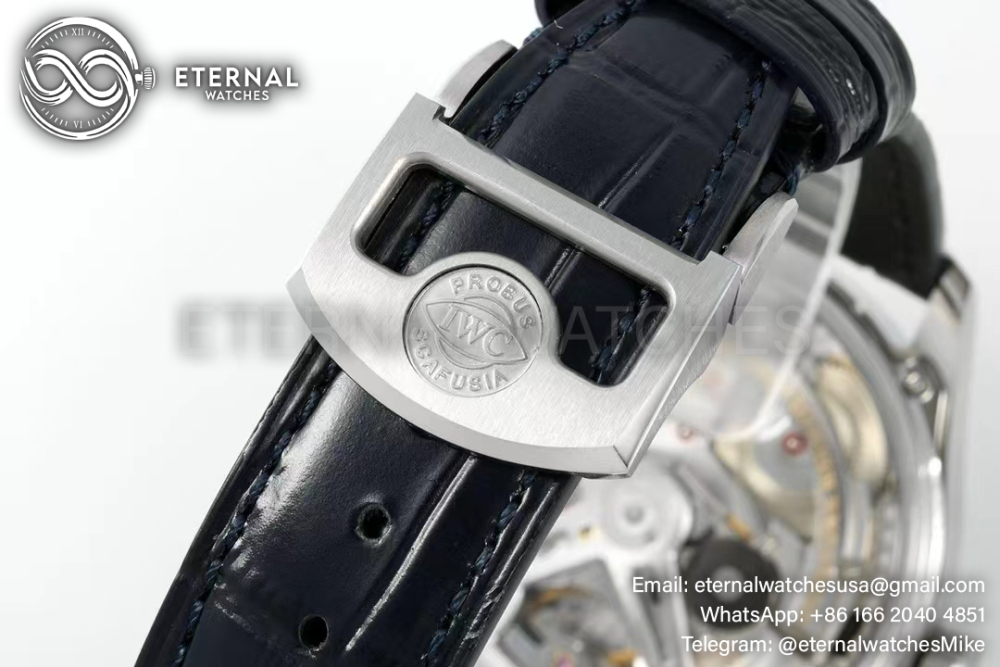 IWC - Portugieser 7 Days 2024 42mm SS/LE White/Blue APS A52010