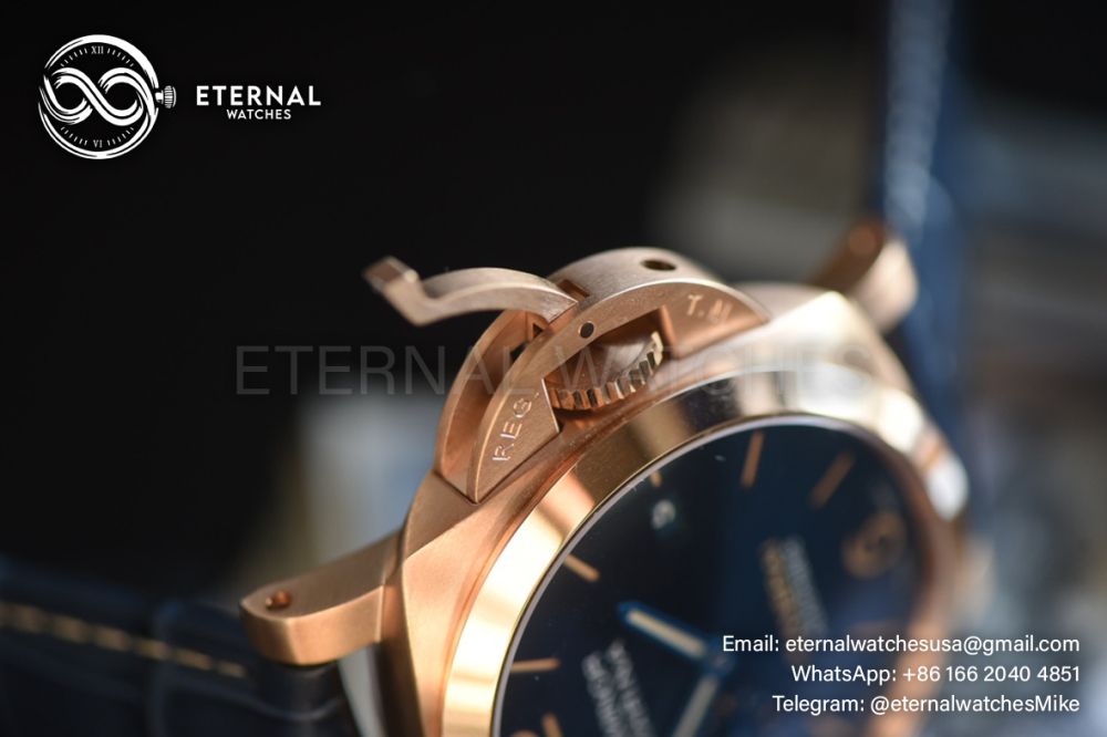 PANERAI - Luminor Marina PAM1114 44mm RG/LE Blue VSF P9010