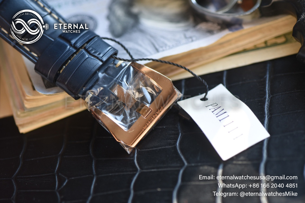 PANERAI - Luminor Marina PAM1114 44mm RG/LE Blue VSF P9010