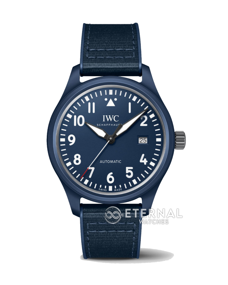 IWC - Pilots Watch Mark XVIII 41mm Laureus Sport for Good CER/NY Blue Dial V7F A2892