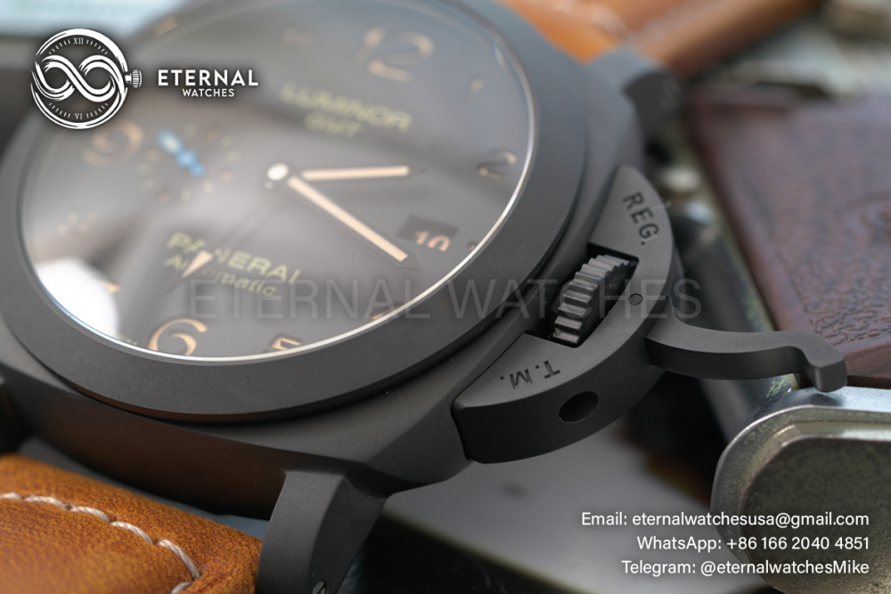 PANERAI - PAM1441 Luminor 3 Days GMT 44mm CER/LE VSF P9010
