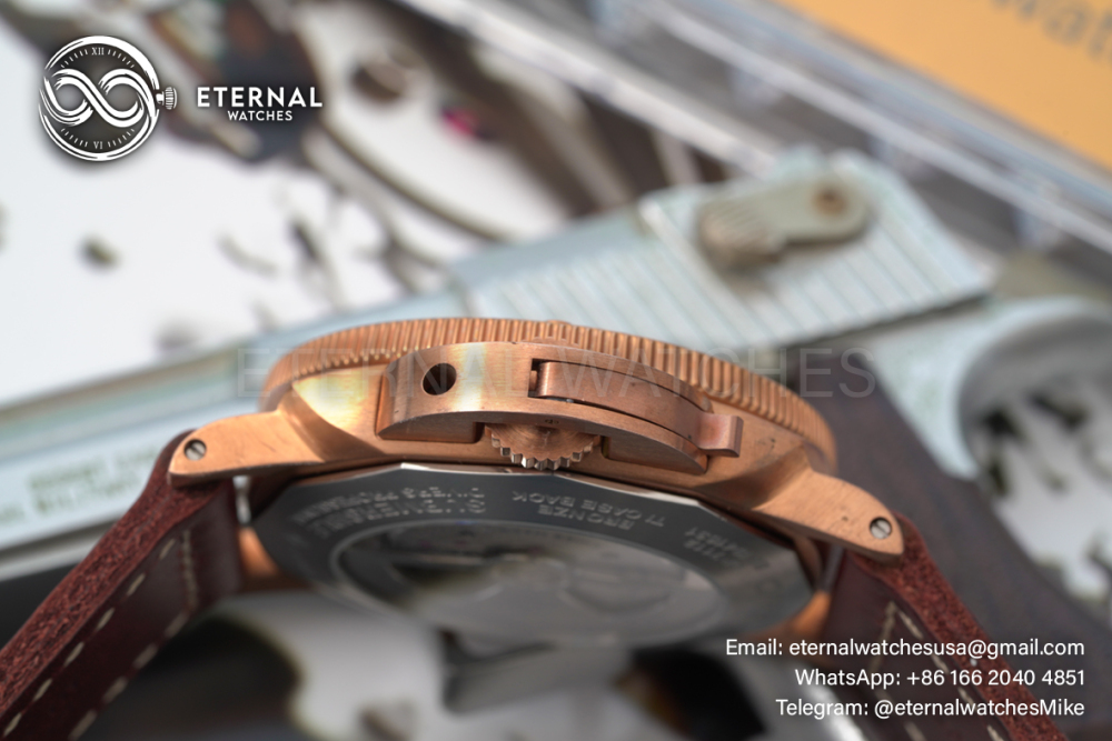 PANERAI - Submersible PAM968 47mm Bronzo/LE Brown Dial VSF P9010 Super Clone