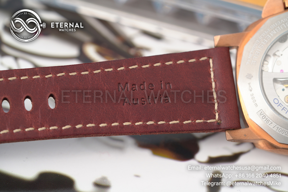 PANERAI - Submersible PAM968 47mm Bronzo/LE Brown Dial VSF P9010 Super Clone